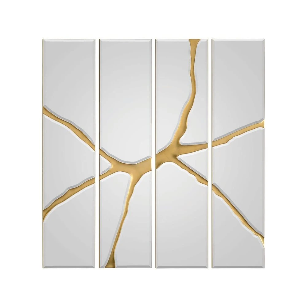 Ravine Quartet Mirror Panels - Gold 1 Ravine Quartet Mirror Panels - Gold