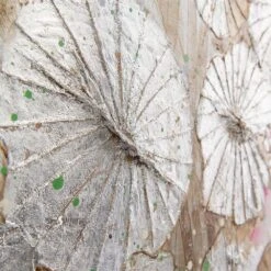 Tao Fei's Silver Lily Pond - Multicolor,Silver -France and So Furniture JRO 2909 11