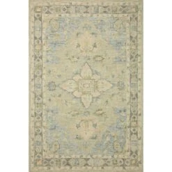 Loloi Julian Seafoam Green / Spa 3'-6" X 5'-6" Accent Rug
