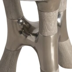 Gonia Dining Table-Silver -France and So Furniture K2076 107 47c42931 fa4c 47c3 9eb2 7dd1d04d0ebf