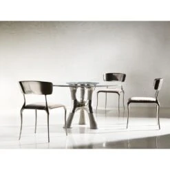 Gonia Dining Table-Silver -France and So Furniture K2076 202 146af215 d4ca 471a 8179 6291ee8c29bc