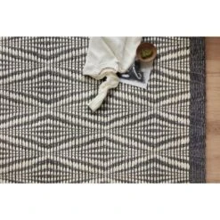 Loloi Kenzie Ivory / Charcoal 2'-6" X 7'-6" Runner Rug -France and So Furniture KENZKNZ 01IVCC 4 bfe473c0 c9b4 4d1e 9435 12f79217c65b