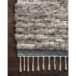 Loloi Khalid Pewter / Ink 7'-9" X 9'-9" Area Rug 5 Loloi Khalid Pewter / Ink 7'-9" X 9'-9" Area Rug -France and So Furniture KHALKF 04PWIK 25 ac722a02 fc83 4671 be8c f7b12d6405d3
