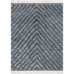 Loloi Khalid Blue / Pewter 2'-0" X 3'-0" Accent Rug