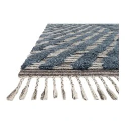 Loloi Khalid Blue / Pewter 9'-6" X 13'-6" Area Rug -France and So Furniture KHALKF 06BBPW 18