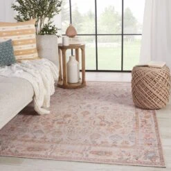 Cassiopeia Oriental Blush/ Blue Area Rug (9'X12') -France and So Furniture KND11 4 1f1f5f9c d2c9 4a04 a8e2 4fa9d83ed58c