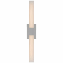 Ezra 28" Double Bath Light - Polished Nickel