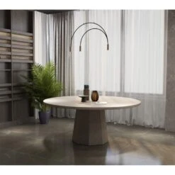 Kaia Round Dining Table -France and So Furniture KaiaRoundDiningTable 1