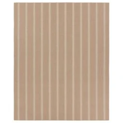 Cadence Butera Memento Handmade Striped Beige/ Ivory Area Rug (8'X10')
