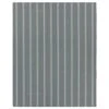 Cadence Butera Memento Handmade Striped Slate/ Ivory Area Rug (4'X6')