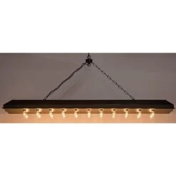 Noir 545 Club Pendant, Black Metal