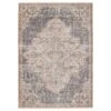 Annette Medallion Tan/ Blue Area Rug (9'X13')