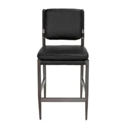 Noir Astor Counter Chair