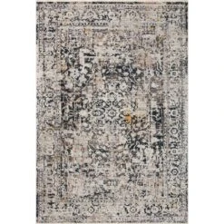 Loloi Leigh Charcoal / Taupe 2'-7" X 10'-10" Runner Rug