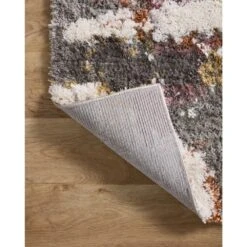 Loloi Levitt Shag Grey / Multi 2'-7" X 7'-6" Runner Rug -France and So Furniture LEVTLEV 04GYML 26 1d960cc4 d268 4244 8585 5219ef0d6197