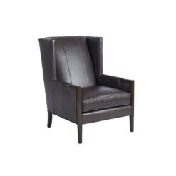 Stratton Leather Wind Chair