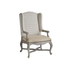 Patras Leather Wing Chair