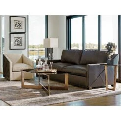 Lexington Wright Leather Sofa -France and So Furniture LL7113 33 900971 RS