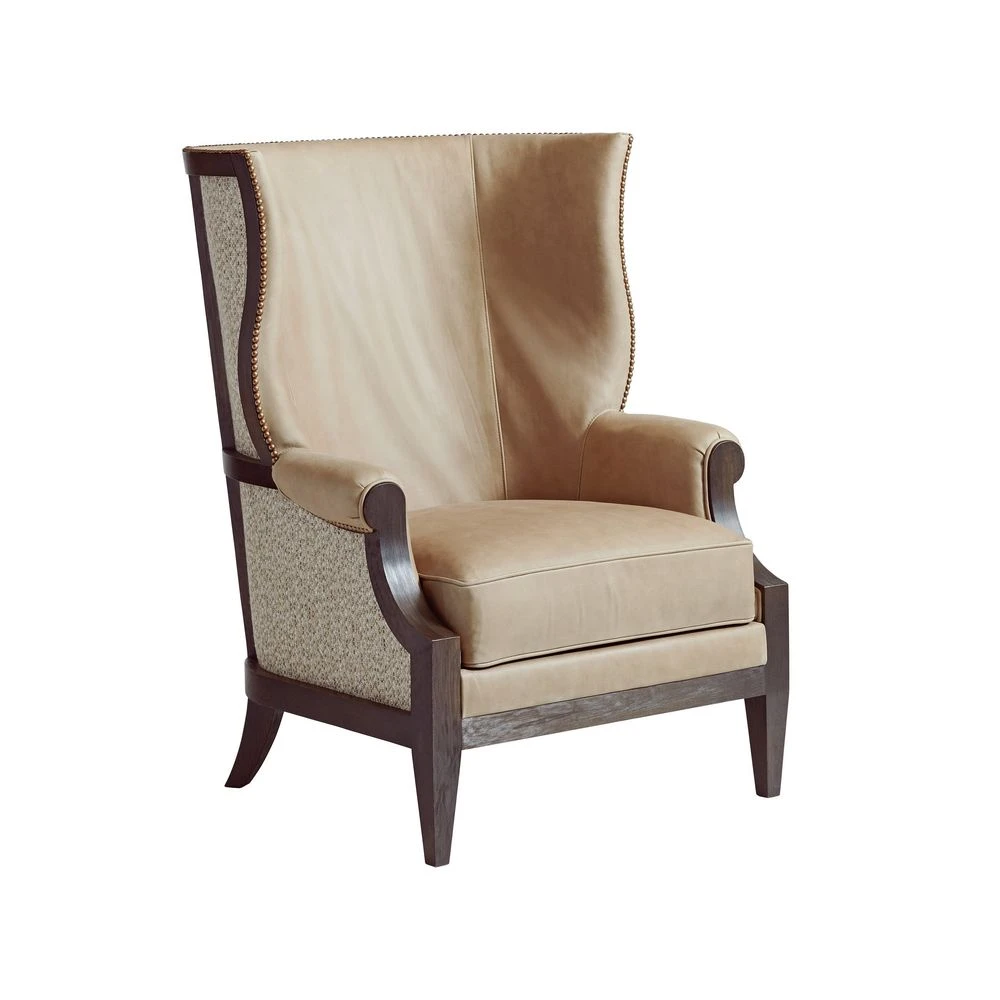 Lexington Merced Leather Wing Chair 1 Lexington Merced Leather Wing Chair