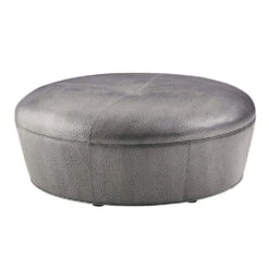 Lexington Claudia Leather Ottoman