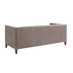 Lexington Monaco Leather Tufted Sofa -France and So Furniture LL7567 33 962871 Back Silo