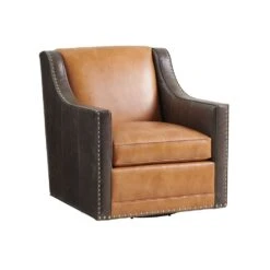 Lexington Hayward Leather Swivel Chair