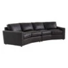 Lexington Ashbury Leather Sectional - Dune