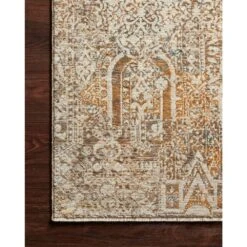 Loloi Lourdes Ivory / Orange 7'-10" X 10' Area Rug -France and So Furniture LOURLOU 05IVOR 25 557bce82 c17a 43b3 91f1 d8c50c799c2a