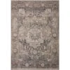 Loloi Lyra Denim / Sand 2'-7" X 16'-0" Runner Rug