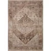 Loloi Lyra Natural / Mocha 2'-7" X 10'-0" Runner Rug