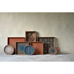 Squares Glass Tray - Black -France and So Furniture Linear flow collection 2 40f7dbbb 345a 4d00 b27d fefc90a03bbc