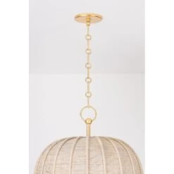 Lonnie Pendant - Vintage Gold Leaf -France and So Furniture Lonnie F1620 VGL 001 9cfca587 e665 4137 b9e4 46d8b8057b64