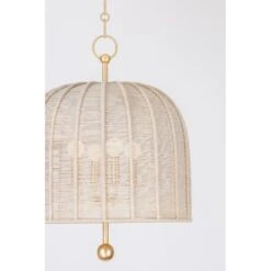 Lonnie Pendant - Vintage Gold Leaf -France and So Furniture Lonnie F1620 VGL 002 e485e6cb 0a94 4145 9257 2821c6f325d8