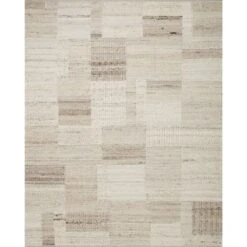 Loloi Manfred Natural / Stone 4'-0" X 6'-0" Accent Rug