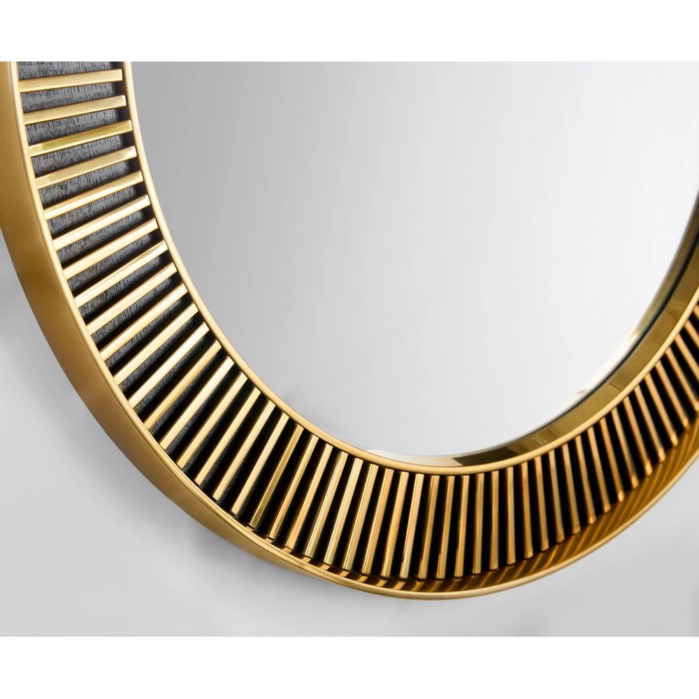 Tuxedo Round Mirror 3 Tuxedo Round Mirror - Image 3