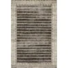 Loloi Mika Charcoal / Ivory 2'-5" X 7'-8" Runner Rug