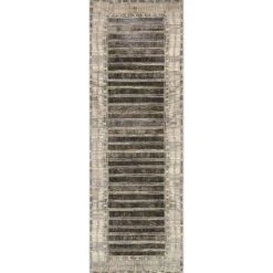 Loloi Mika Charcoal / Ivory 2'-5" X 7'-8" Runner Rug -France and So Furniture MIKAMIK 07CCIV 21 3a36920d b6a2 4bdb 911c 9367d1355b34