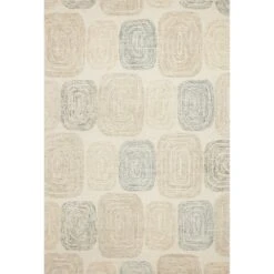 Loloi Milo Teal / Neutral 2'-6" X 7'-6" Runner Rug