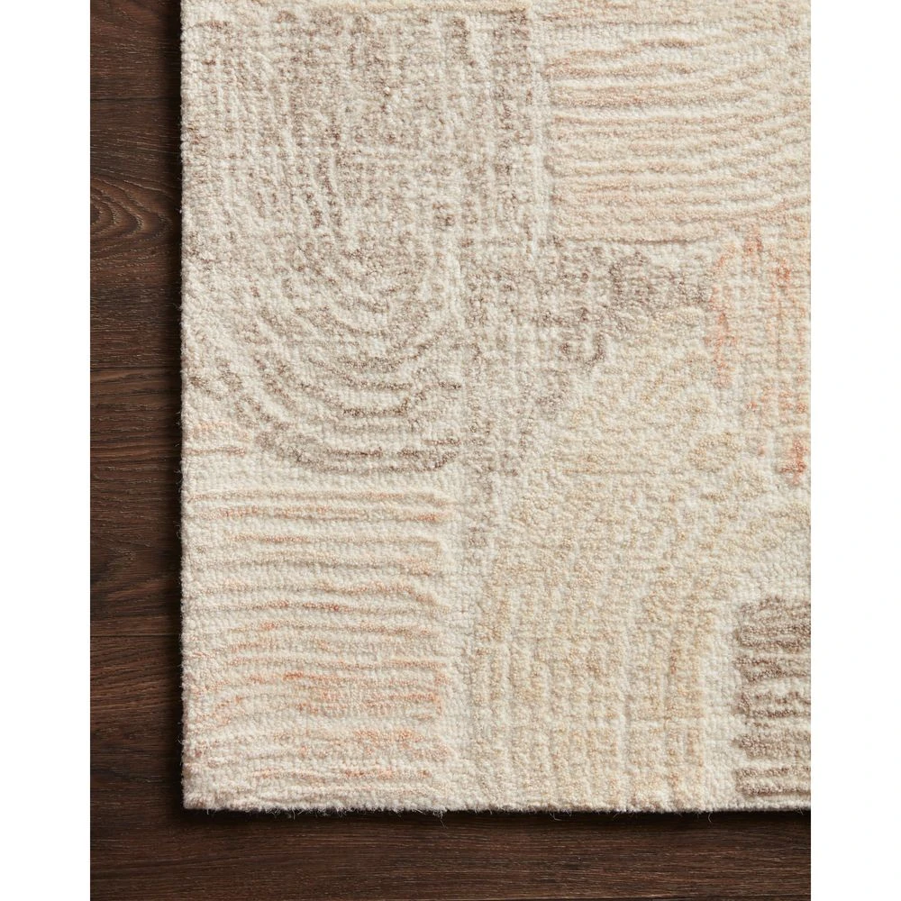 Loloi Milo Peach / Pebble 7'-9" X 9'-9" Area Rug 3 Loloi Milo Peach / Pebble 7'-9" X 9'-9" Area Rug - Image 3