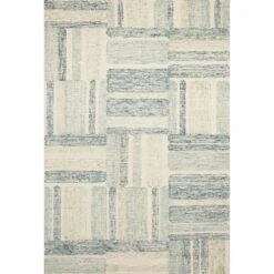 Loloi Milo Aqua / Denim 2'-6" X 7'-6" Runner Rug