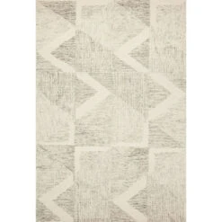 Loloi Milo Lt Grey / Granite 5'-0" X 7'-6" Area Rug