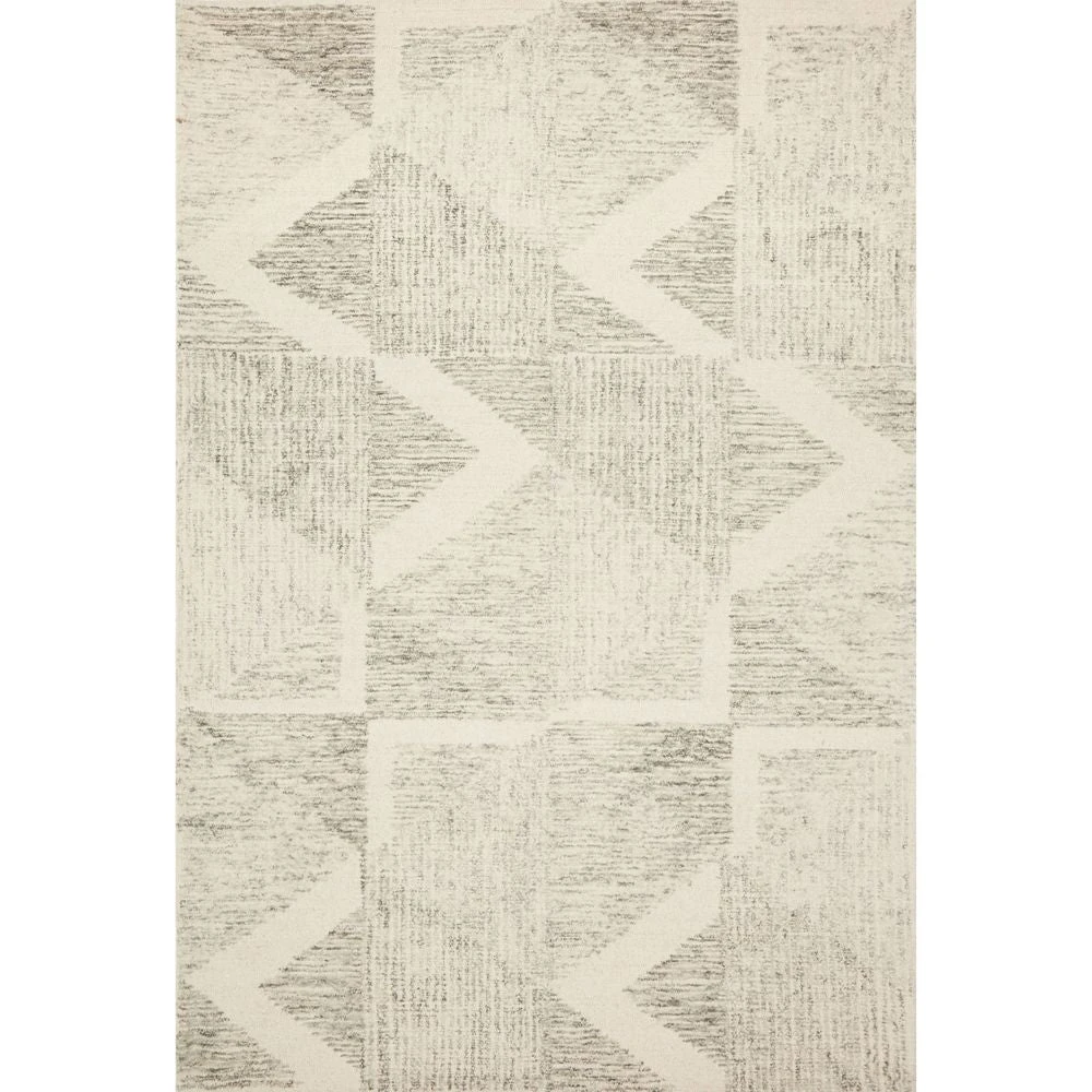 Loloi Milo Lt Grey / Granite 5'-0" X 7'-6" Area Rug 1 Loloi Milo Lt Grey / Granite 5'-0" X 7'-6" Area Rug