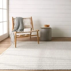 Seren Striped Light Gray/ Ivory Area Rug (9'X12') -France and So Furniture MRE01 5 c3e8a3ce c004 451a 86db 0e31d8148aad