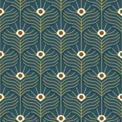 Moroccan Peacock Wallpaper -France and So Furniture MoroccanPeacock WC408 MA PM