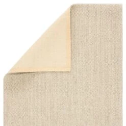 Naples Natural Solid White/ Taupe Runner Rug (3'X10') -France and So Furniture NAS07 2