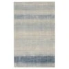 Cadence Butera Bayshores Handmade Ombre Blue/ Beige Runner Rug (3'X12')