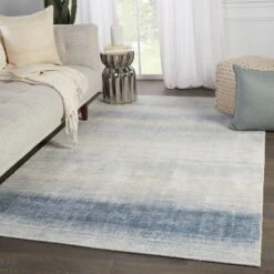Cadence Butera Bayshores Handmade Ombre Blue/ Beige Runner Rug (3'X12') -France and So Furniture NBB04 4 ab49ae24 32ac 4a96 af75 f38b64a917f2