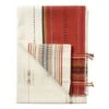 Tenzin Tribal Red/ Cream Throw (42"X72")
