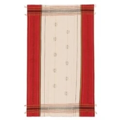 Tenzin Tribal Red/ Cream Throw (42"X72") -France and So Furniture NGD09 3