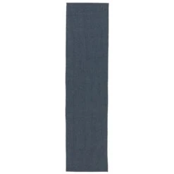 Malik Solid Blue/ Gray Area Rug (2'X3')